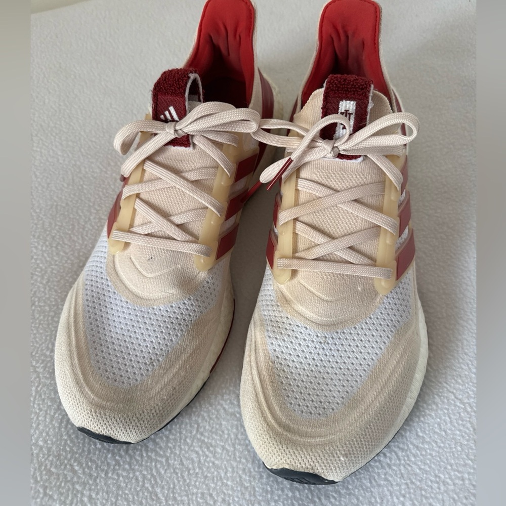 Adidas UltraBoost 21 'NCAA Pack Indiana' IU shoes size 12 - Picture 4 of 10